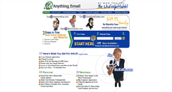 Desktop Screenshot of anythingemail.com